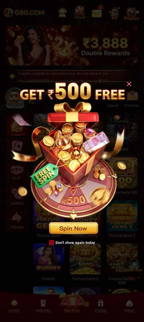 G8G App on Android mobile device